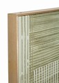 Tablou decorativ Lines With Frame -H, Mauro Ferretti, 60x60 cm, canvas/lemn de pin/plastic, multicolor