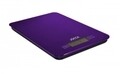 Cantar digital de bucatarie Purple Jocca, 17 x 24 x 3 cm, plastic ABS/ polipropilen, mov
