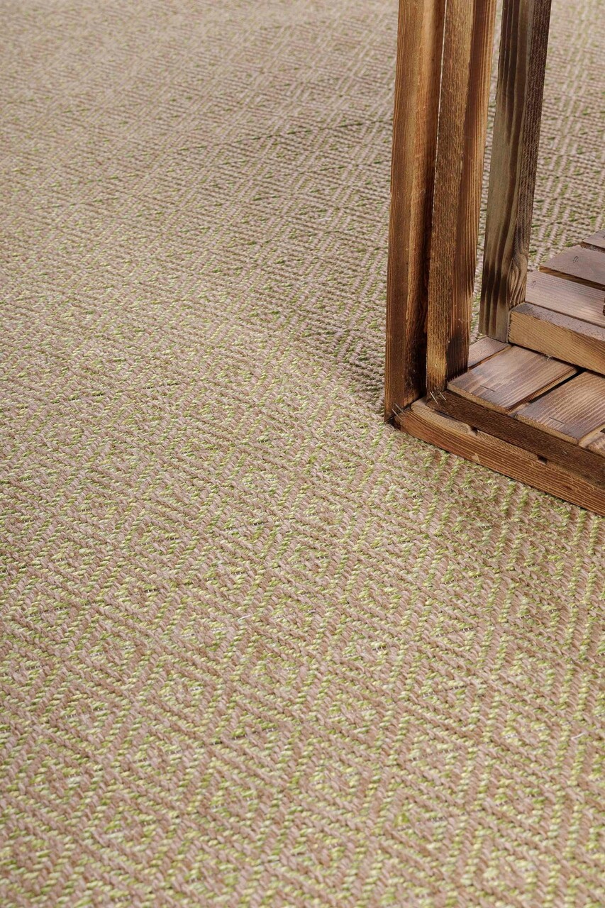 Covor, 08845A, 200x290 cm, Polipropilena, Verde - 2 | YEO