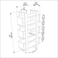 Corp biblioteca, Zena Home, Reina, Nuc / Travertin