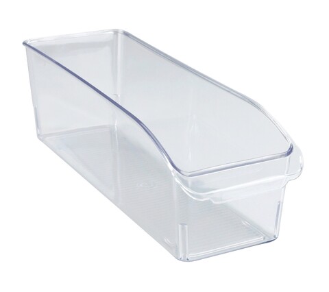 Organizator frigider, wenko, fridge organizer s, 31 x 10 x 9.5 cm, plastic, transparent