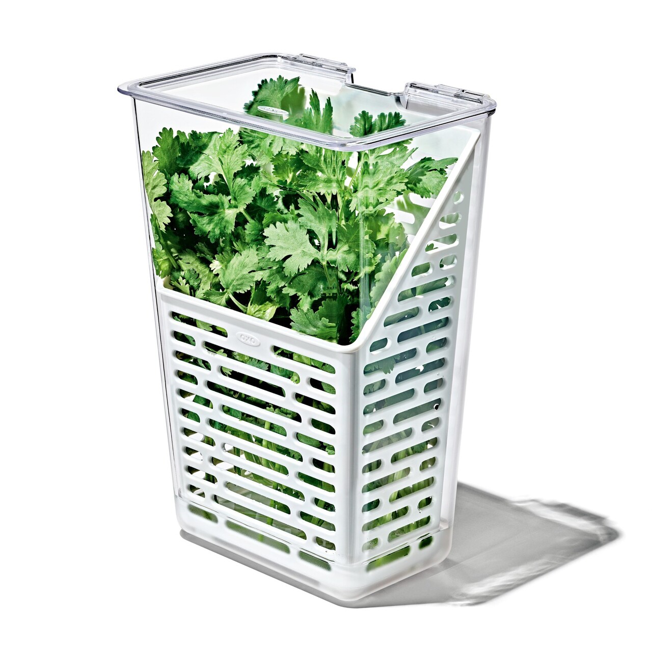 Recipient pentru pastrare verdeturi, plastic, 11,5 x 15,4 x 22,9 cm, "Produce Saver" - OXO - imagine 8