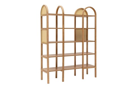 Corp biblioteca, Howard, Nala 120, 120x160x36 cm, PAL, Natural