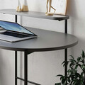 Birou, Decortie, Loub, 100x54x72 cm, Antracit