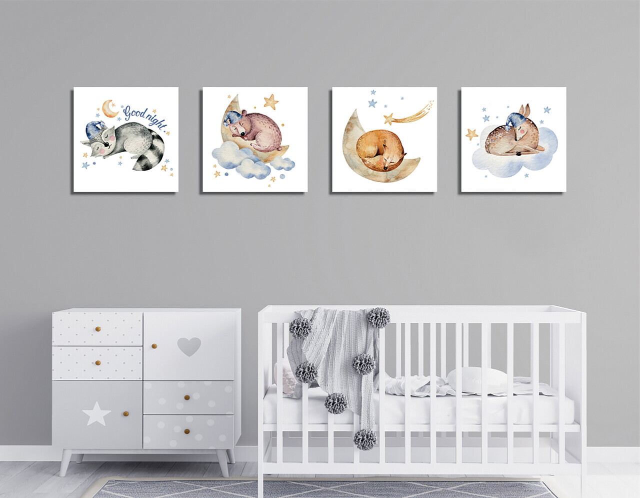 Tablou decorativ, FRJ35, 60% bumbac/40% poliester, Rama de lemn, Multicolor — imaginea 2