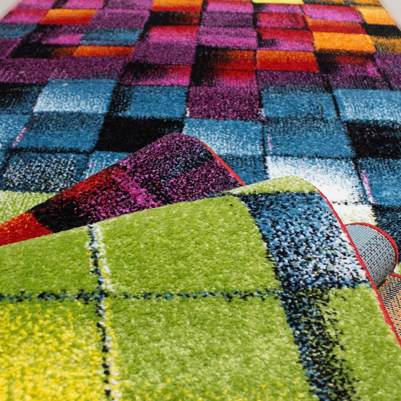 Covor, FB14 , 100x400 cm, Polipropilena, Multicolor - 3 | YEO