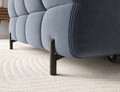 Coltar extensibil dreapta 3 locuri ELTAP, LT-40AU, Felro, 285x181x93 cm, lemn/poliester, albastru