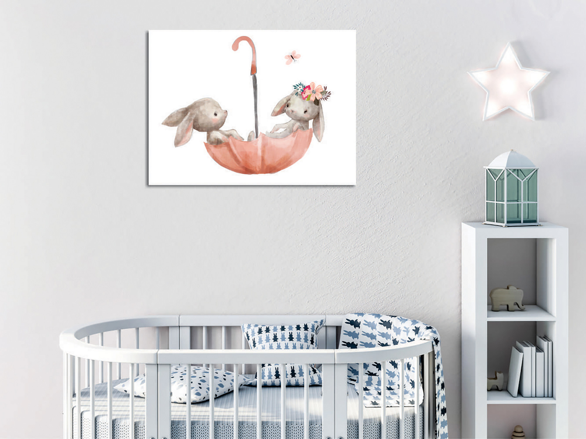 Tablou decorativ, DC439, 60% bumbac/40% poliester, Rama de lemn, Multicolor