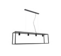 Lustra ELTAP, Furtim, 122x23x120 cm, 4xE27, 15W, otel, negru