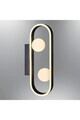 Aplica de perete, Opviq, 701CHD2266, Negru