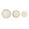 Serviciu de masa 18 piese, Excalibur, Brandani, portelan New Bone China