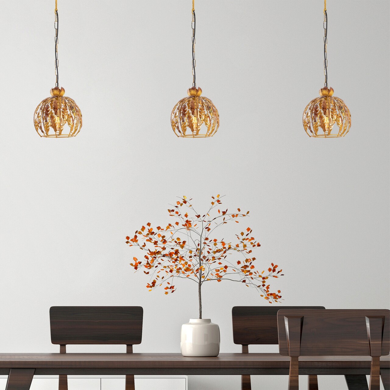 Lustra, Fulgor, 942FLG1290, Metal, Multicolor - 1 | YEO