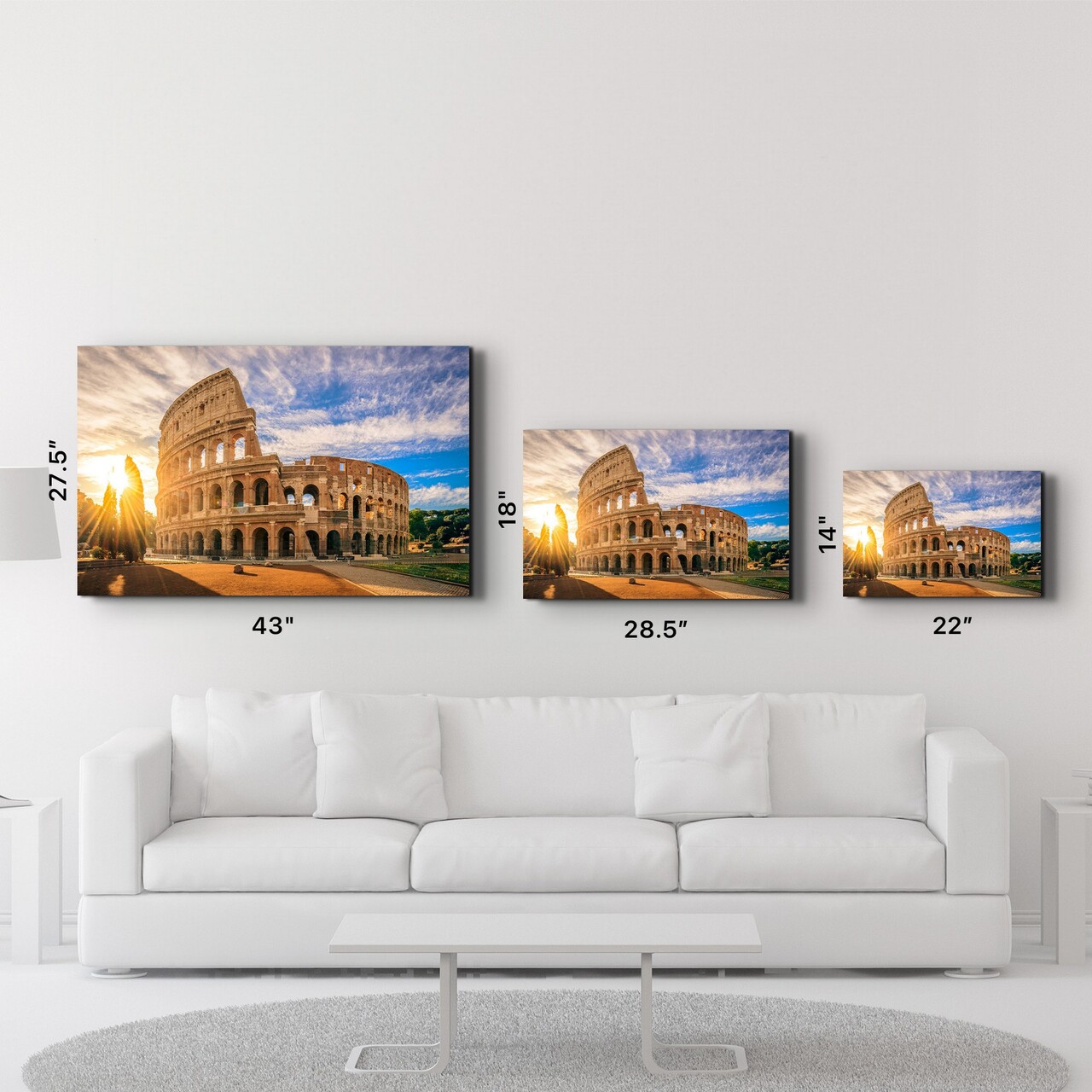 Tablou decorativ, SPR-1502, Dimensiuni: 70 x 110 cm, Multicolor - view 6