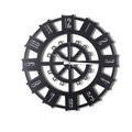 Ceas de perete, Stone XL, Metal, Dimensiune: 70 x 70 cm, Negru