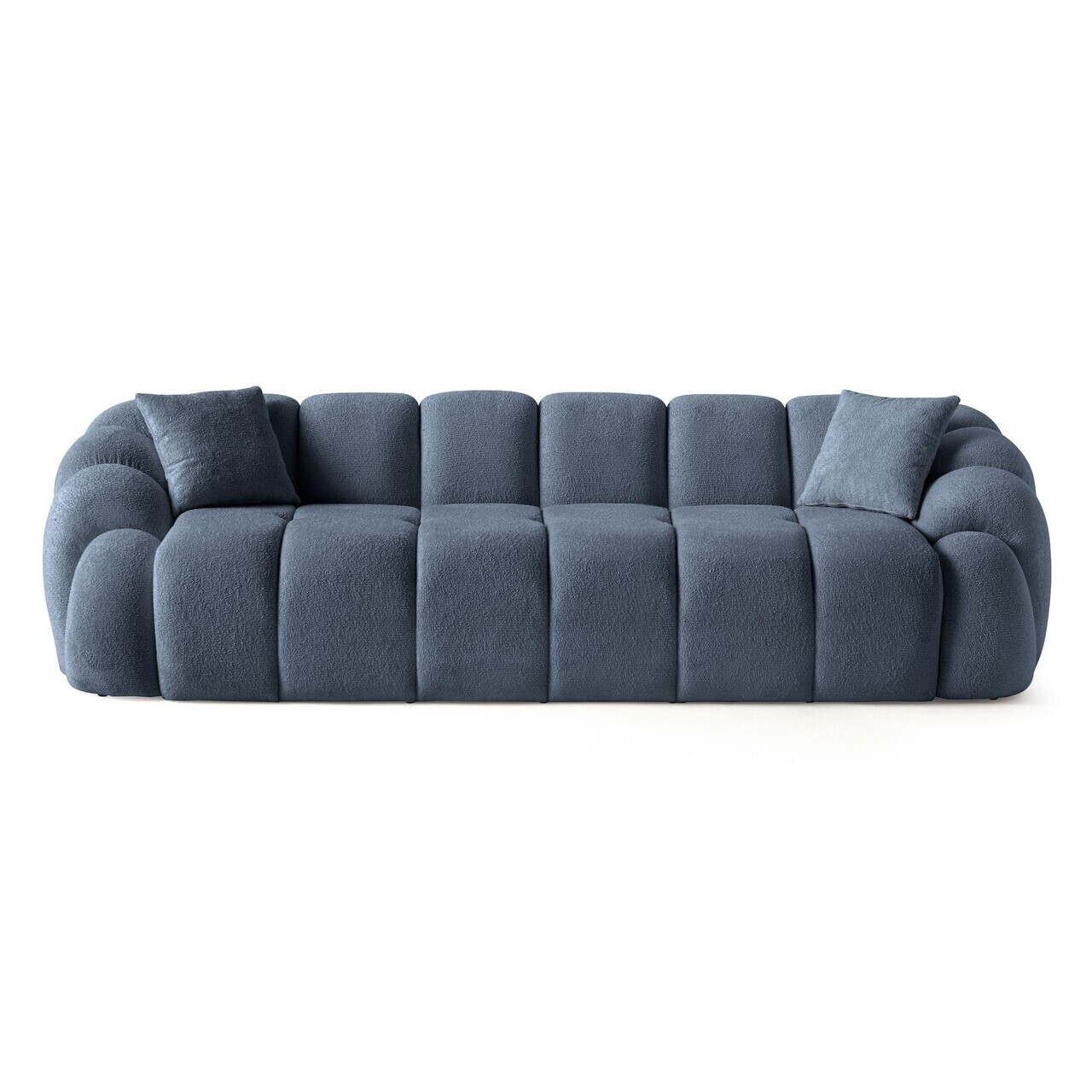 Canapea cu 4 locuri, Atelier del Sofa, 752EST2305, Lemn de carpen/PAL melaminat, Albastru navy - view 4