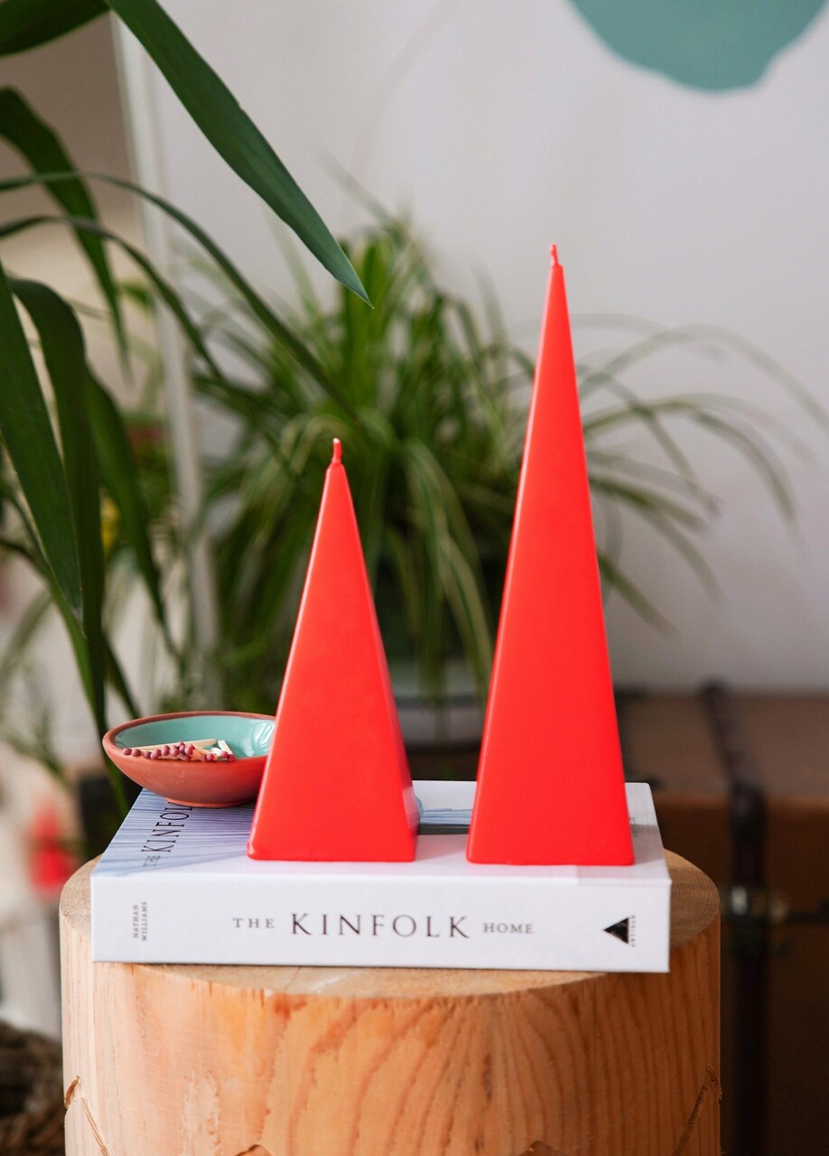 Set 2 lumanari, MUM0230, Caramiziu - 3 | YEO