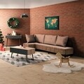 Consola Natural Grey, InArt, 100x29x75 cm, PAL melaminat