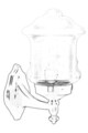 Lampa de exterior, Avonni, 685AVN1272, Plastic ABS, Negru