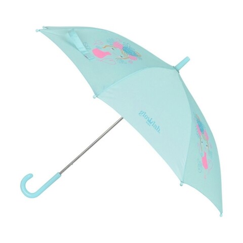 Umbrela pentru copii, Glow Lab, Cute Doll, Ø 86 cm, poliester, multicolor Glow Lab