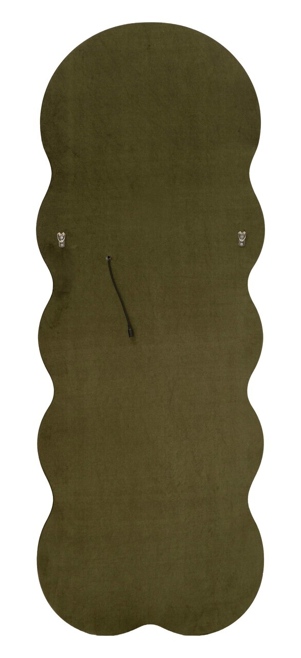 Oglinda de perete cu LED, Irregular Frame, Mauro Ferretti, MDF, 60x160 cm, verde — imaginea 8
