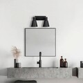 Aplica de perete, Fulgor, 942FLG2194, Metal, Negru