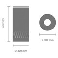 Cos de rufe, Brabantia, White Cork, 35 L, 30x30x63.5 cm, otel/pluta, alb