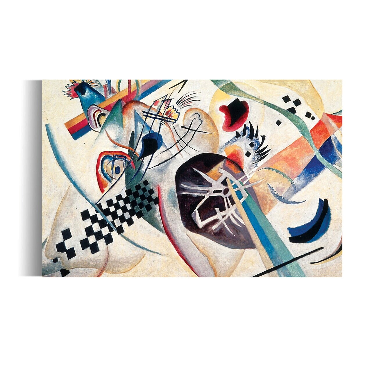 Tablou decorativ, A69CVS-110, Dimensiune: 60 x 90 cm, Multicolor — imaginea 2