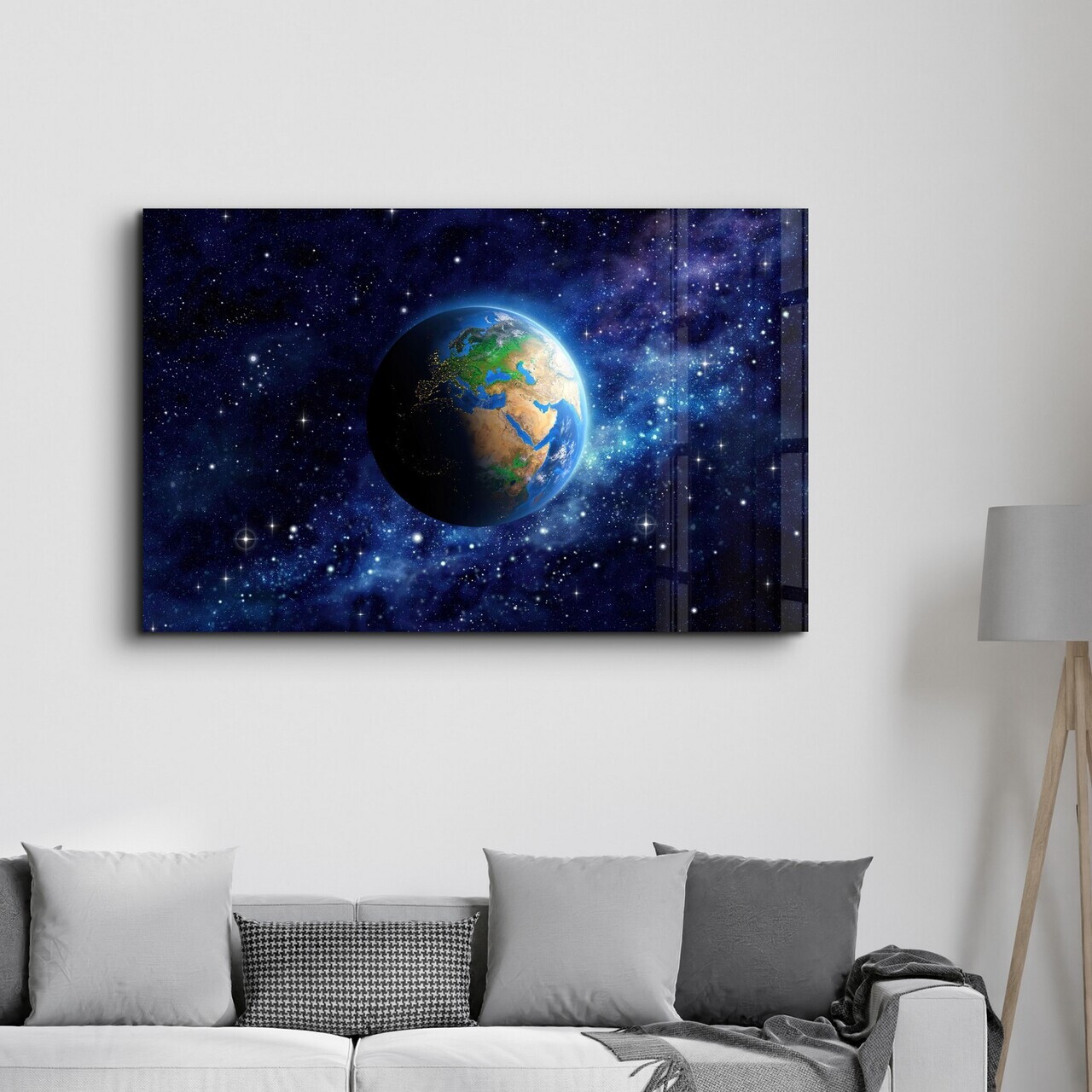 Tablou decorativ, CAM-5006, Dimensiuni: 70 x 110 cm, Multicolor — imaginea 3