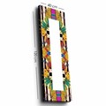Oglinda decorativa, 40120NISMA-018, Dimensiune: 20 x 100 cm, Multicolor