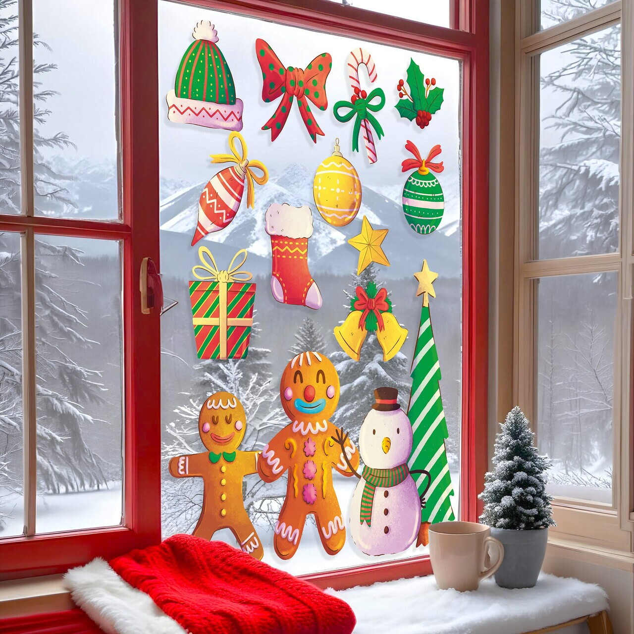 Sticker decorativ, 309111_3050, 30 x 50 cm, Multicolor