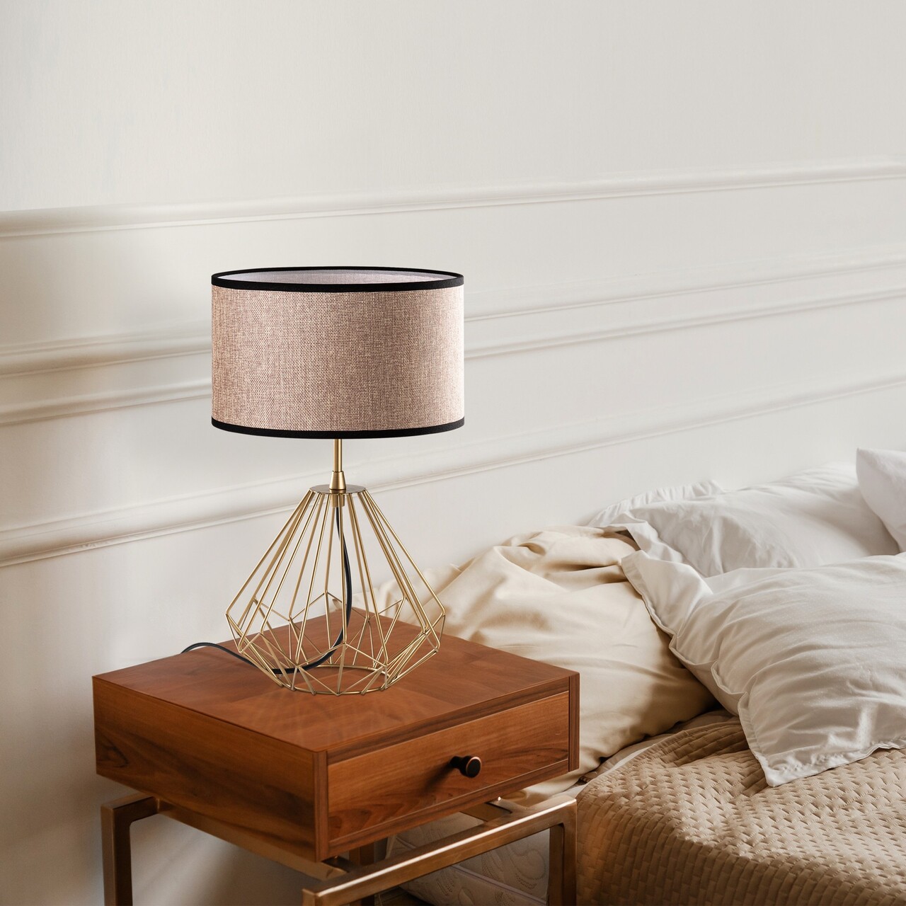 Set de lămpi de masă, Opviq, 892OPV2215, Auriu - imagine 3