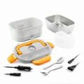 Caserola electrica pentru birou si masina Lunffi, InnovaGoods, 1.05 L, 60W, 23.5 x 17 x 10.5 cm