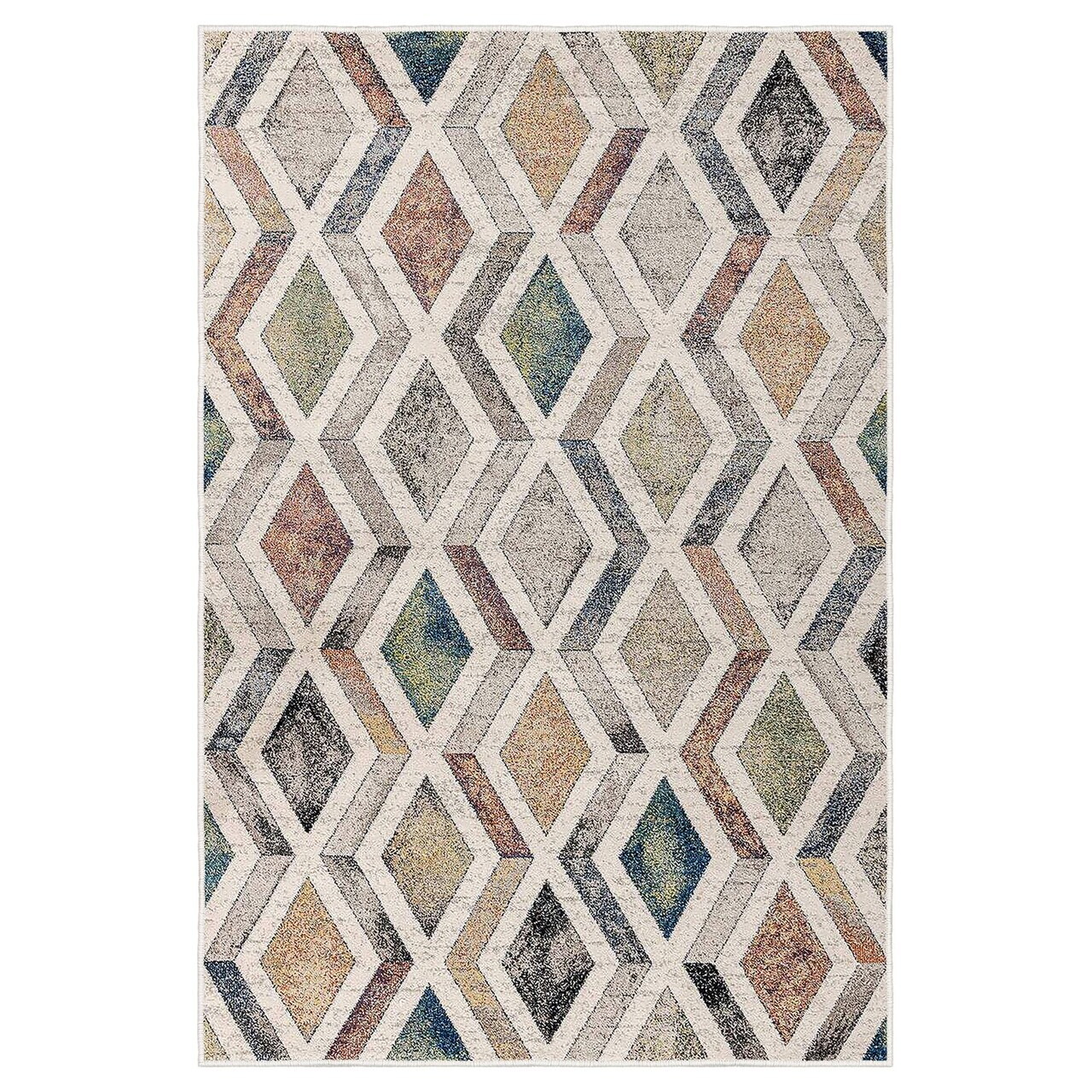 Covor, Woopamuk393, 80x120 cm, Bumbac/Poliester, Multicolor - view 3