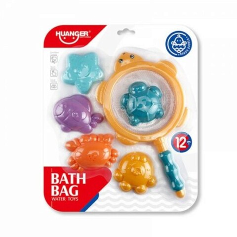 Set jucarii pentru baie, Bath Toys, HE0229, 12M+, plastic, multicolor