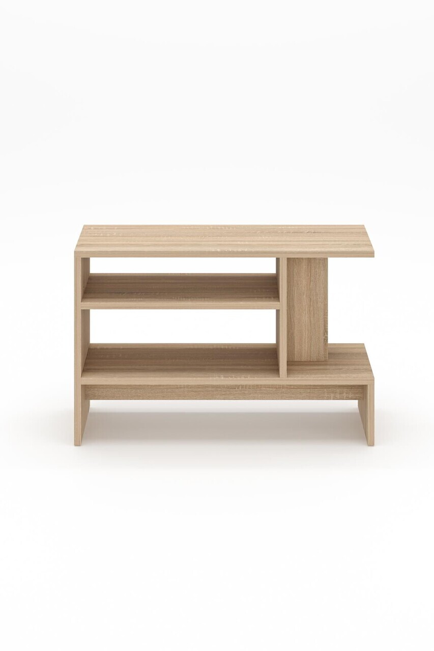 Masuta, Hanah Home, Sumela, 80x52x.30 cm, PAL, Stejar Sonomo — imaginea 4