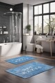 Set covorase de baie, Cartwright, CT-5399, Poliester, Multicolor