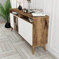 Consola, Hommy Craft, Milan 160, 160x78x35 cm, Nuc/Alb