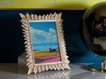 Rama foto Molas, Mauro Ferretti, 15x20 cm, polirasina/sticla, auriu