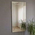 Oglinda decorativa A305D, Neostill, 65 x 130 cm, argintiu