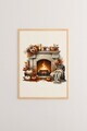 Tablou decorativ, Arthllwnmodel101-3348, MDF, Multicolor