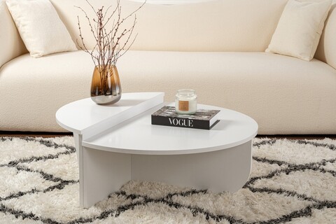 Masuta de cafea, Nordure, Orion, Alb