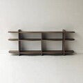 Consola, Hanah Home, Flusso, 170x65x30 cm, PAL, Maro