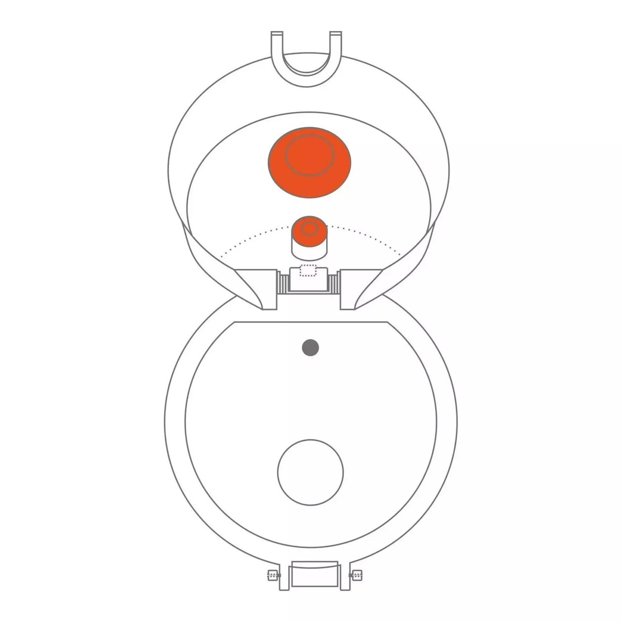 Sticla apa pentru copii, inox, 400ml, Pandas - Ion8 - imagine 6