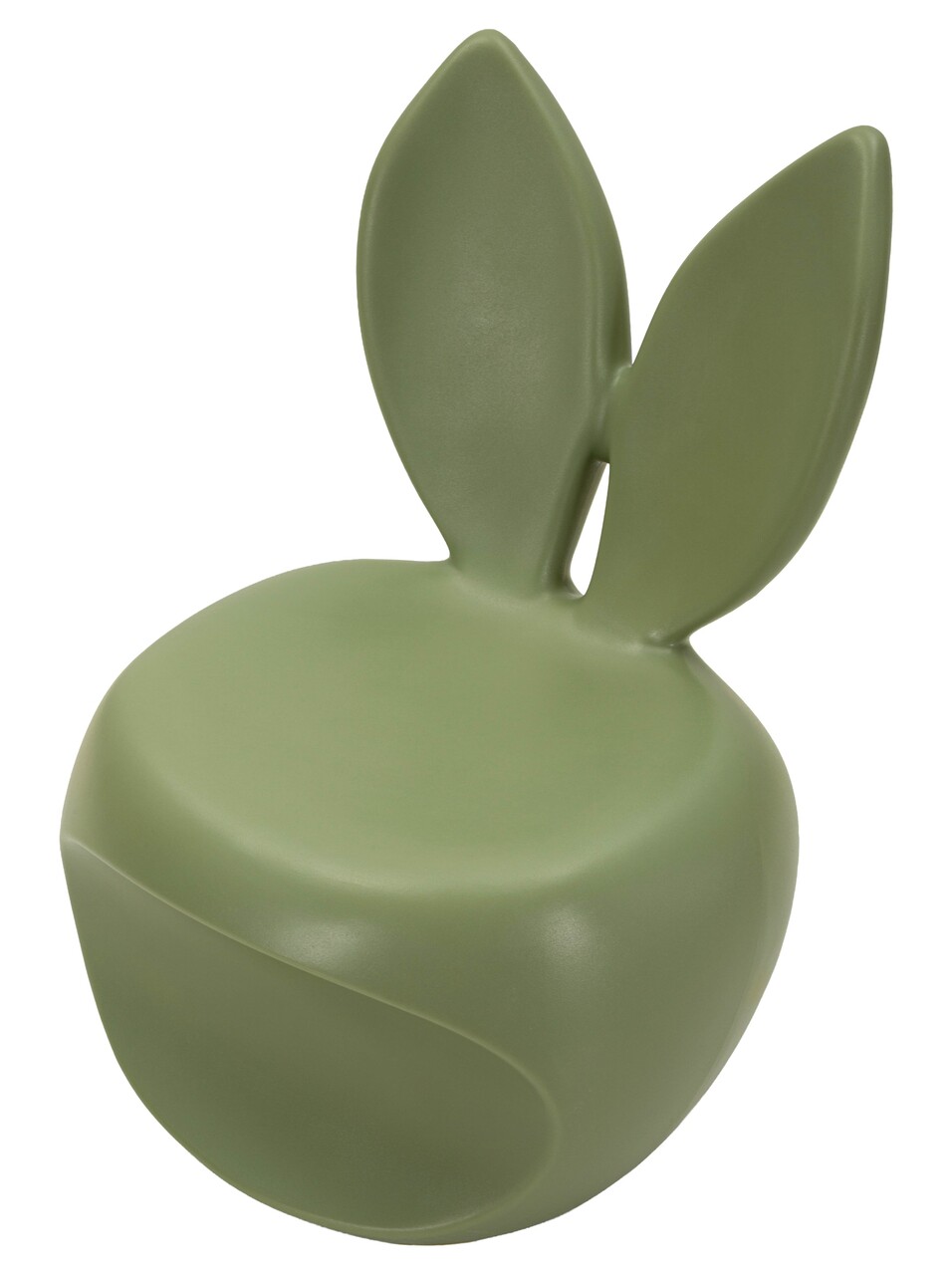 Taburet pentru copii, Mauro Ferretti, Bunny, 57x55x79 cm, utilizare interior / exterior,  plastic, verde - view 6