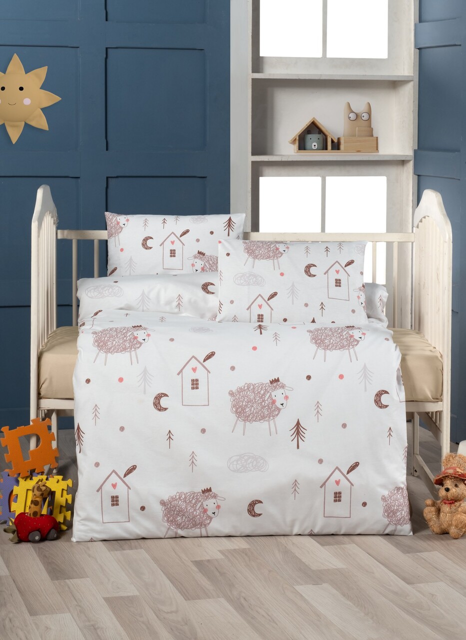 Lenjerie de pat pentru copii, Cloudy, Life Style, Bumbac Ranforce