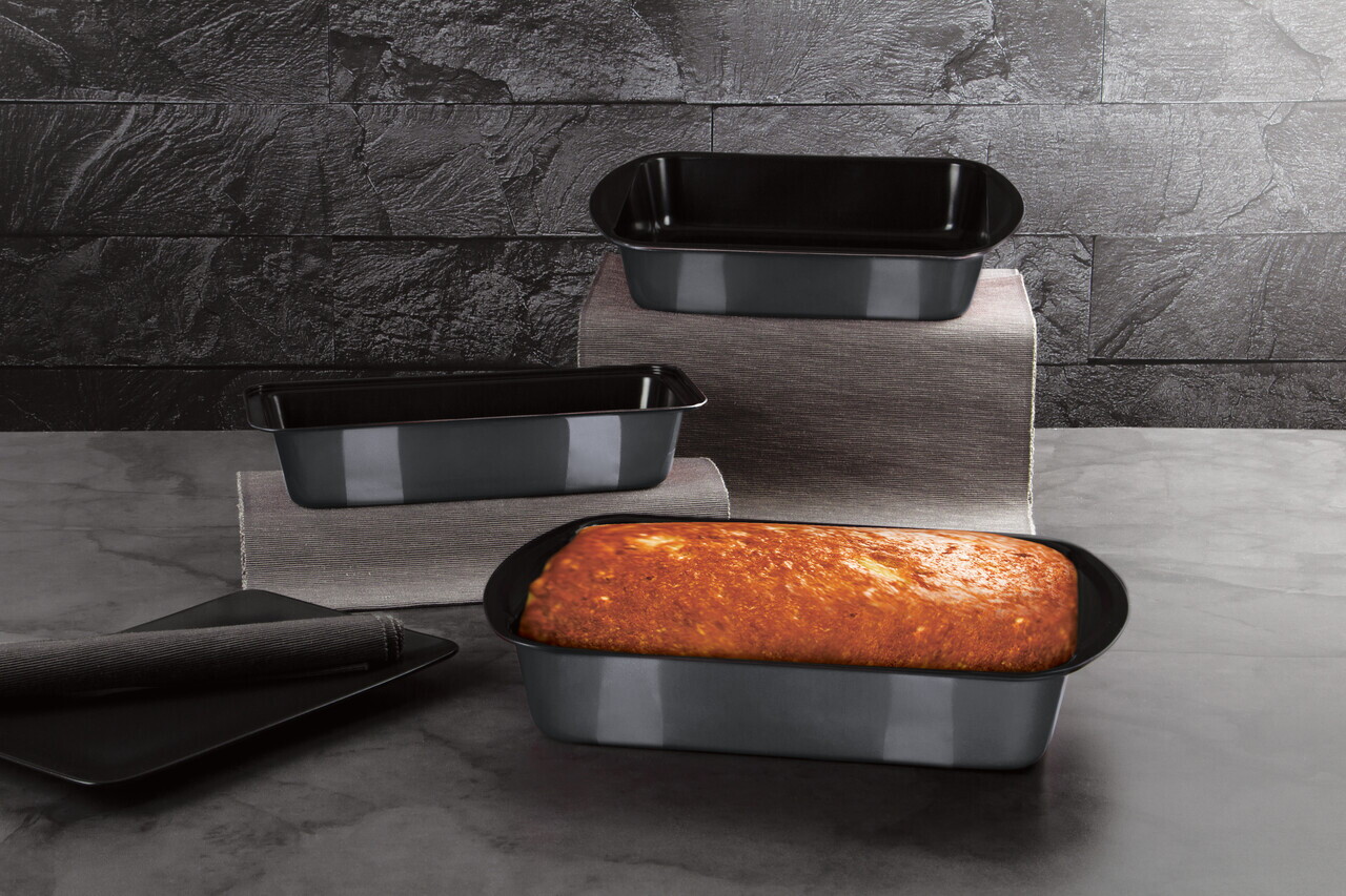 Set 3 tavi pentru copt Berlinger Haus, Carbon Pro, otel carbon, gri inchis - imagine 2