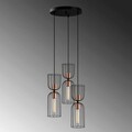 Lustra, Tatum, 584TTM1318, Metal, Negru