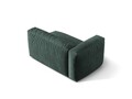 Modul stanga pentru canapea, 1 loc, Martina-120, Micadoni Home, 160x106x75 cm, catifea, petrol