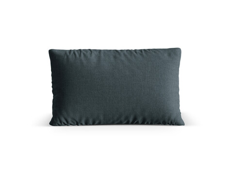Perna decorativa, Nuria-215, Micadoni Home, 60x40x17 cm, tesatura structurata chenille, petrol inchis