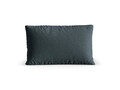 Perna decorativa, Nuria-215, Micadoni Home, 60x40x17 cm, tesatura structurata chenille, petrol inchis
